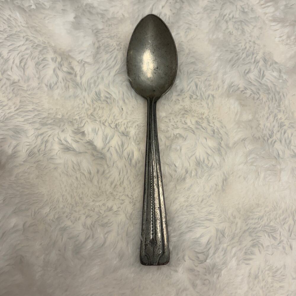 Vintage Silverplate Spoon Rogers Beaded Pattern Replacement Spoon Silver Plate